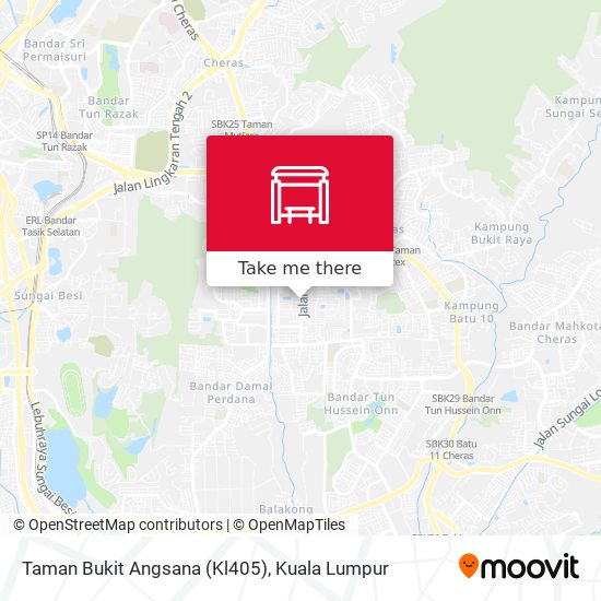 Peta Taman Bukit Angsana (Kl405)