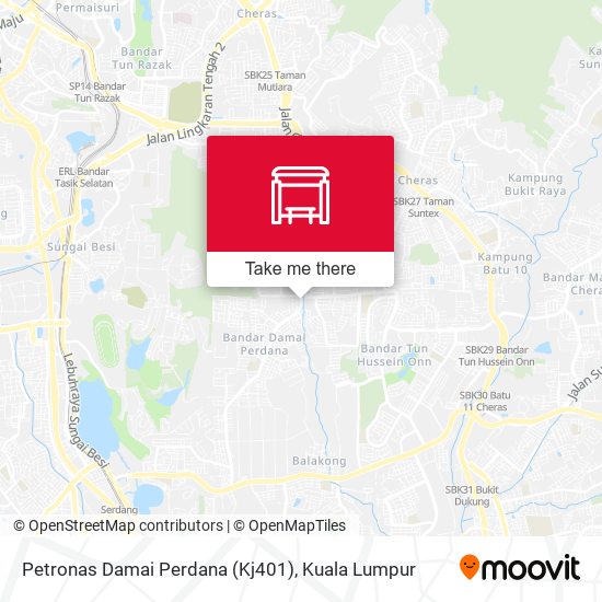 Petronas Damai Perdana (Kj401) map