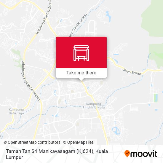 Taman Tan Sri Manikavasagam (Kj624) map