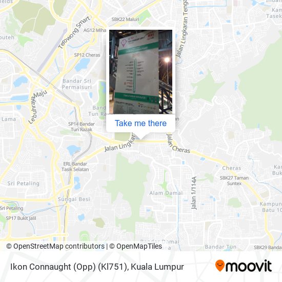 Ikon Connaught (Opp) (Kl751) map