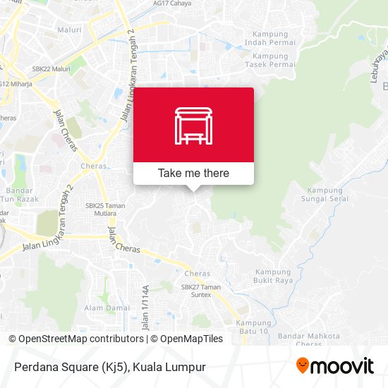 Perdana Square (Kj5) map