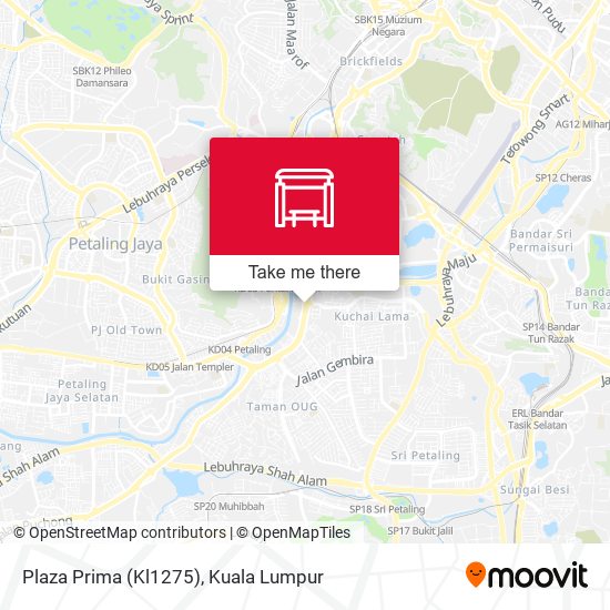 Plaza Prima (Kl1275) map