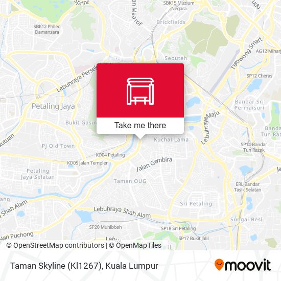 Taman Skyline (Kl1267) map