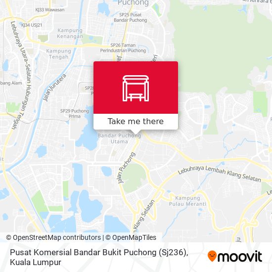 Pusat Komersial Bandar Bukit Puchong (Sj236) map