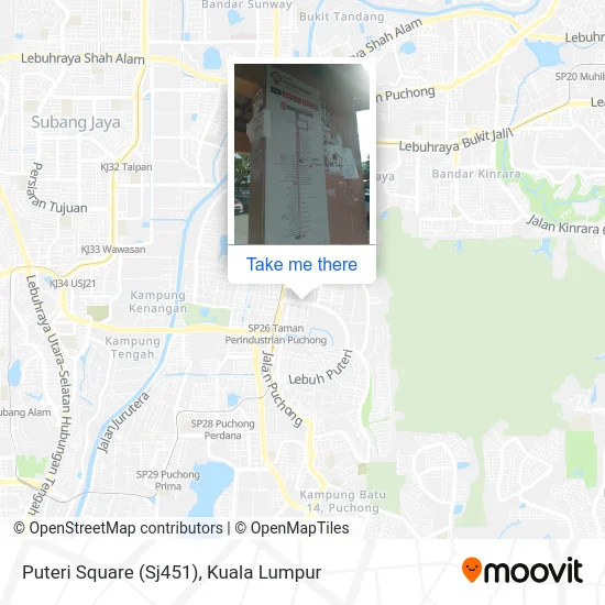 Puteri Square (Sj451) map