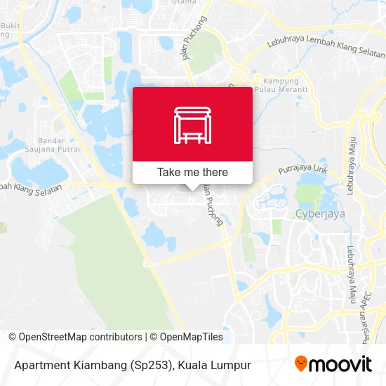 Apartment Kiambang (Sp253) map