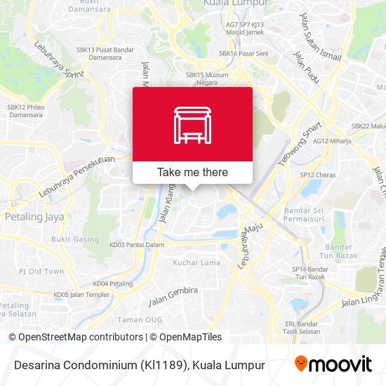 Desarina Condominium (Kl1189) map