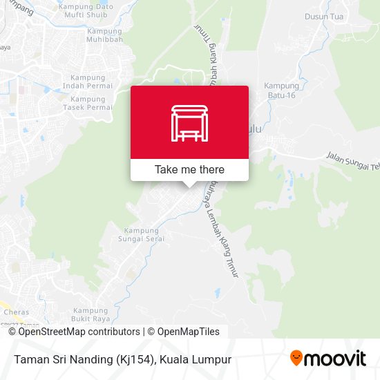 Peta Taman Sri Nanding (Kj154)