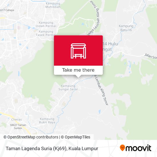 Peta Taman Lagenda Suria (Kj69)