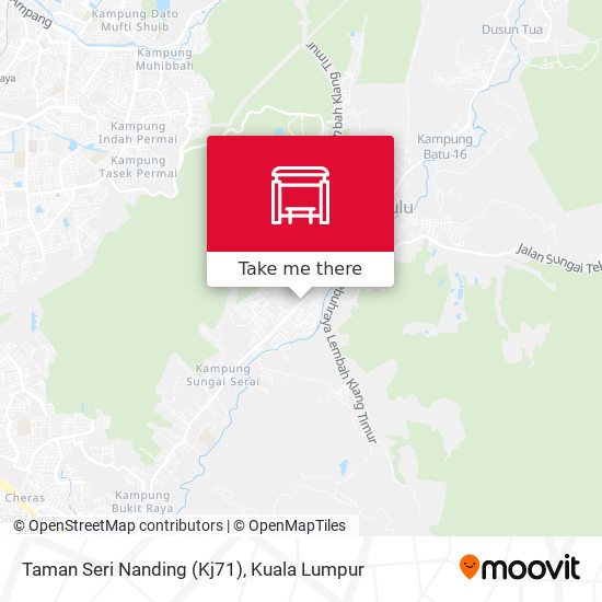 Peta Taman Seri Nanding (Kj71)