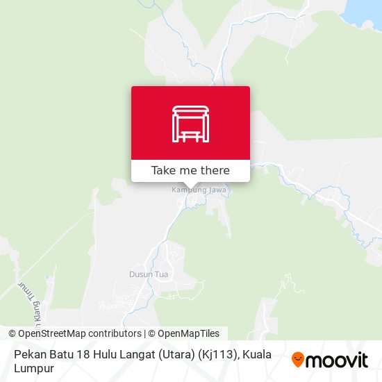 Pekan Batu 18 Hulu Langat (Utara) (Kj113) map