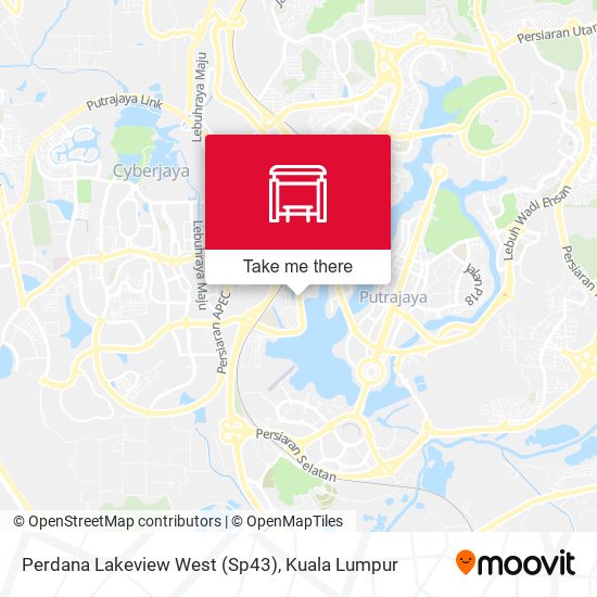 Peta Perdana Lakeview West (Sp43)