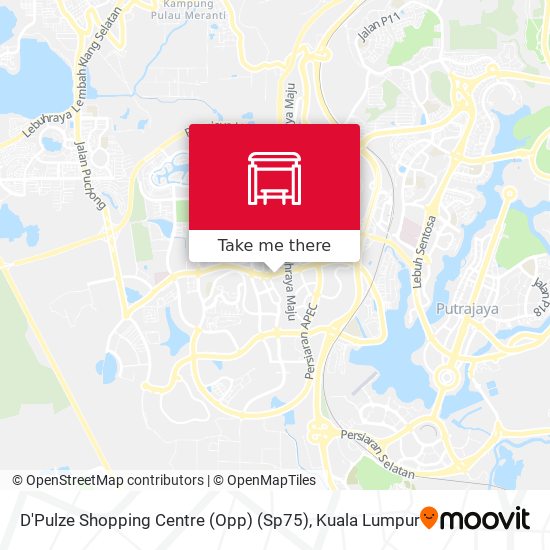 D'Pulze Shopping Centre (Opp) (Sp75) map