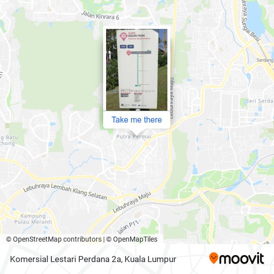 Komersial Lestari Perdana 2a map