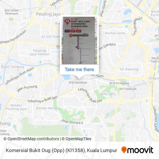 Bukit Jalil Light Integrated Business Park (Kl1358) map