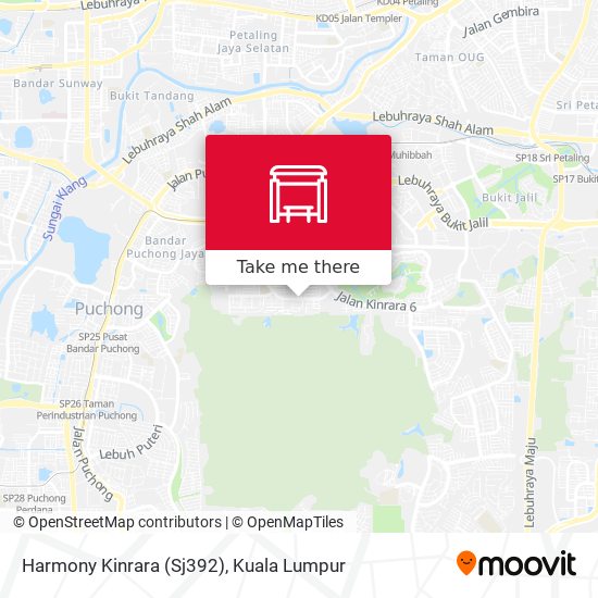 Harmony Kinrara (Sj392) map