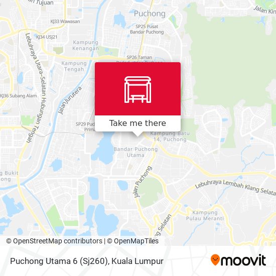 Peta Puchong Utama 6 (Sj260)