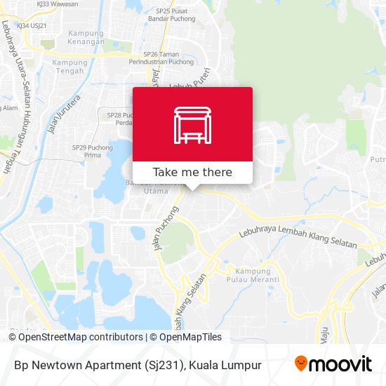 Bp Newtown Apartment (Sj231) map