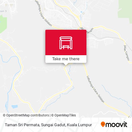 Peta Taman Sri Permata, Sungai Gadut