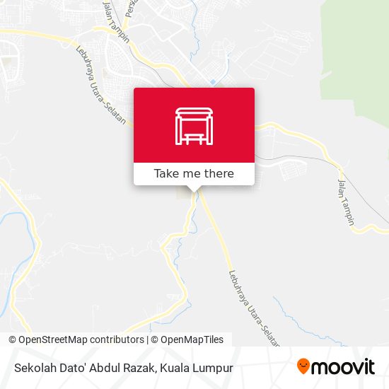 Peta Sekolah Dato' Abdul Razak