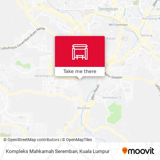Kompleks Mahkamah Seremban map