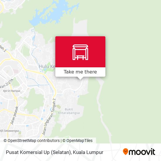 Pusat Komersial Up (Selatan) map