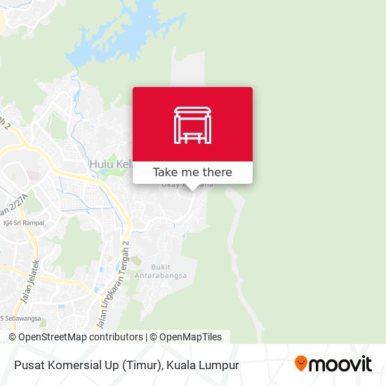 Pusat Komersial Up (Timur) map