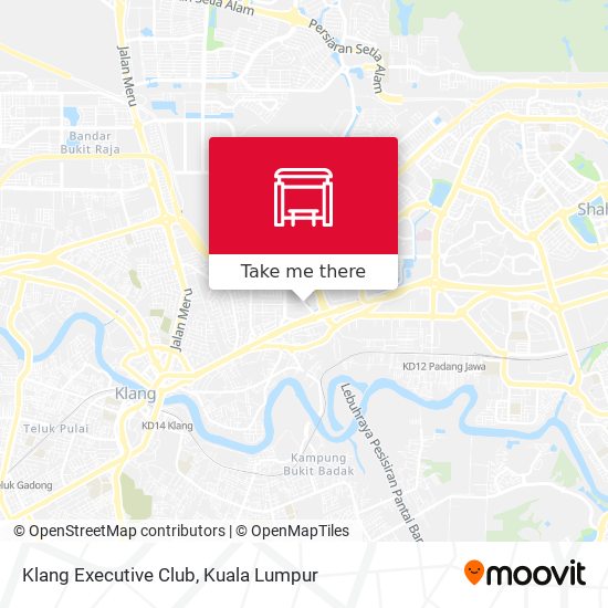 Klang Executive Club map