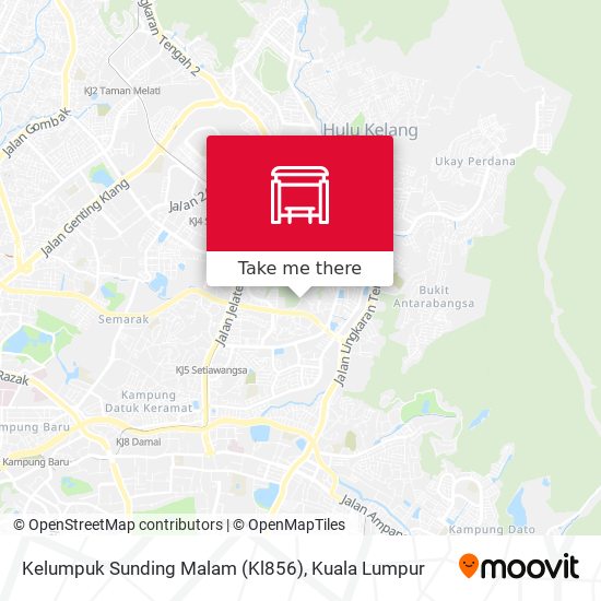 Kelumpuk Sunding Malam (Kl856) map