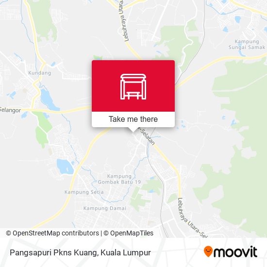 Peta Pangsapuri Pkns Kuang