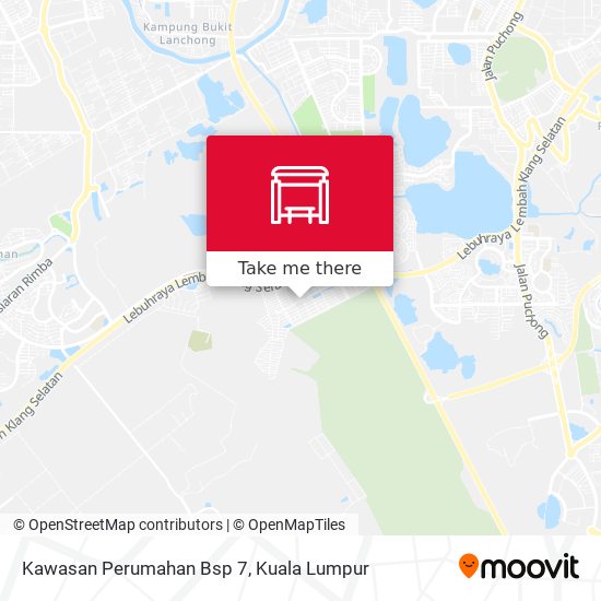 Peta Kawasan Perumahan Bsp 7