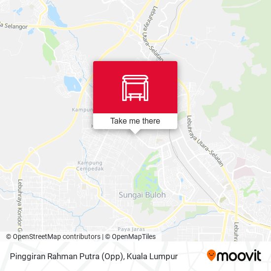 Pinggiran Rahman Putra (Opp) map