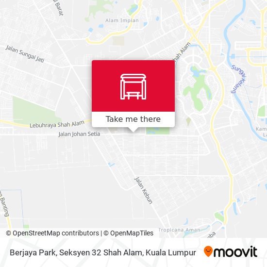 Berjaya Park, Seksyen 32 Shah Alam map