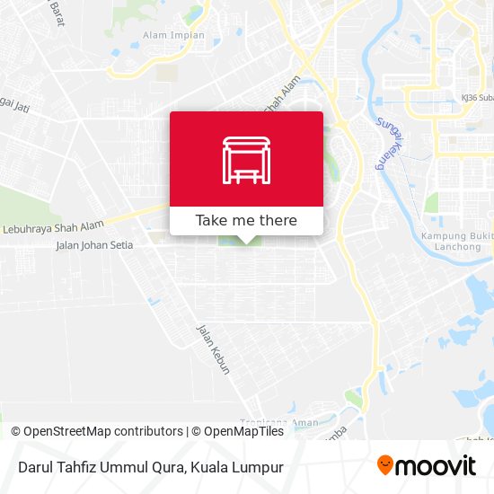 Darul Tahfiz Ummul Qura map