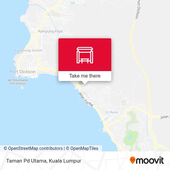 Taman Pd Utama map