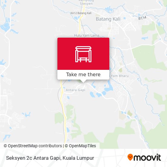 Peta Seksyen 2c Antara Gapi