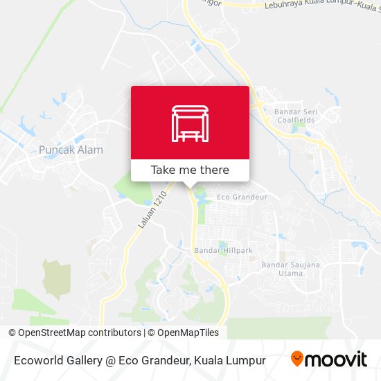 Ecoworld Gallery @ Eco Grandeur map