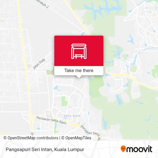 Pangsapuri Seri Intan map