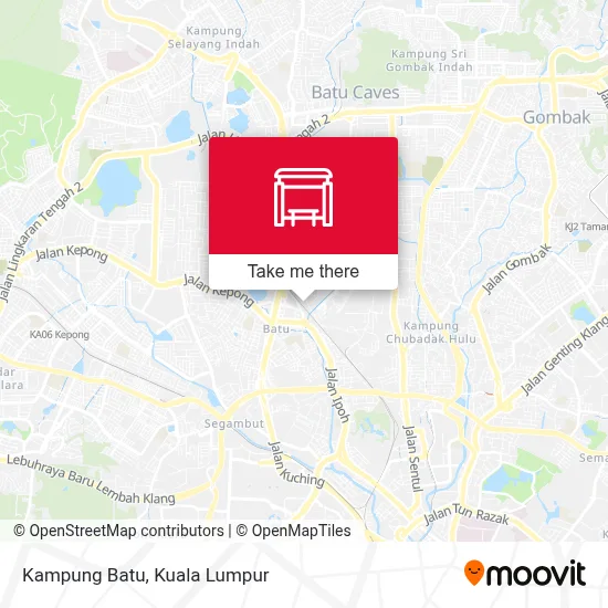 Kampung Batu map