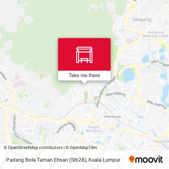 Padang Bola Taman Ehsan (Sl628) map