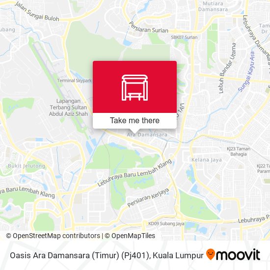 Oasis Ara Damansara (Timur) (Pj401) map