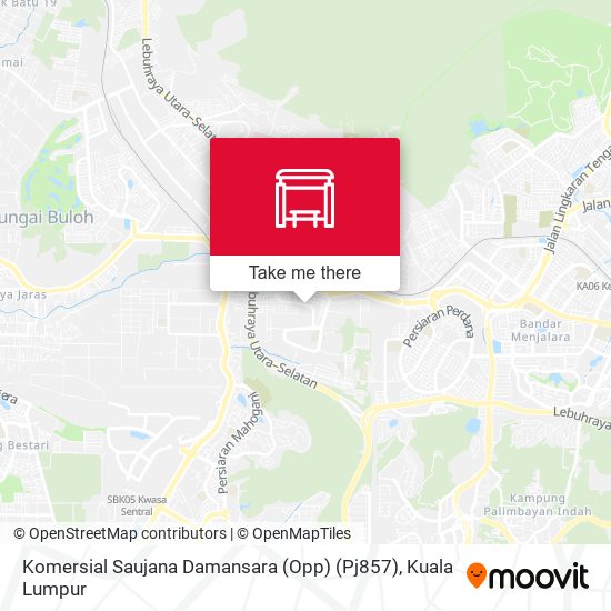 Komersial Saujana Damansara (Opp) (Pj857) map
