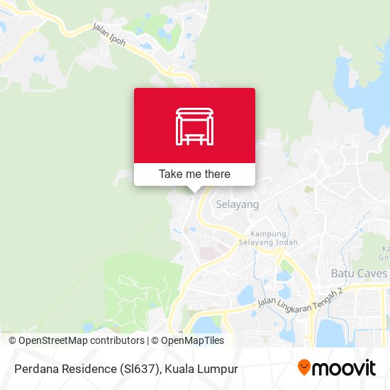 Perdana Residence (Sl637) map