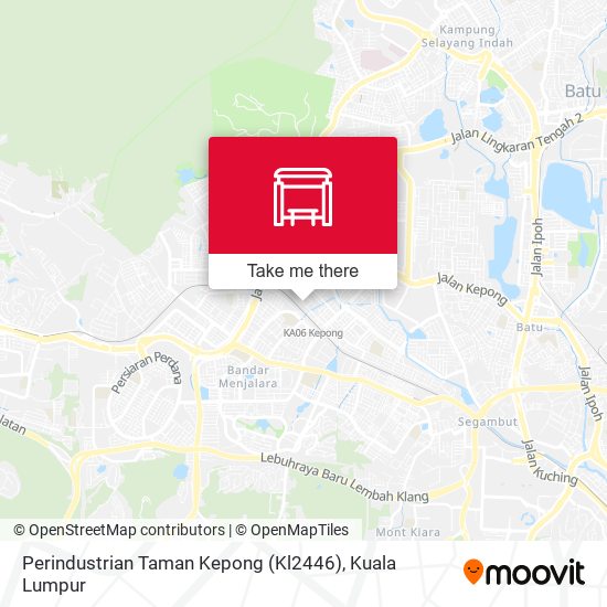 Peta Perindustrian Taman Kepong (Kl2446)