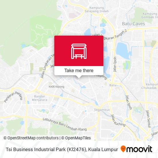 Peta Tsi Business Industrial Park (Kl2476)