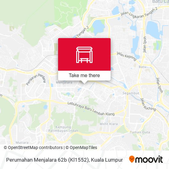 Perumahan Menjalara 62b (Kl1552) map