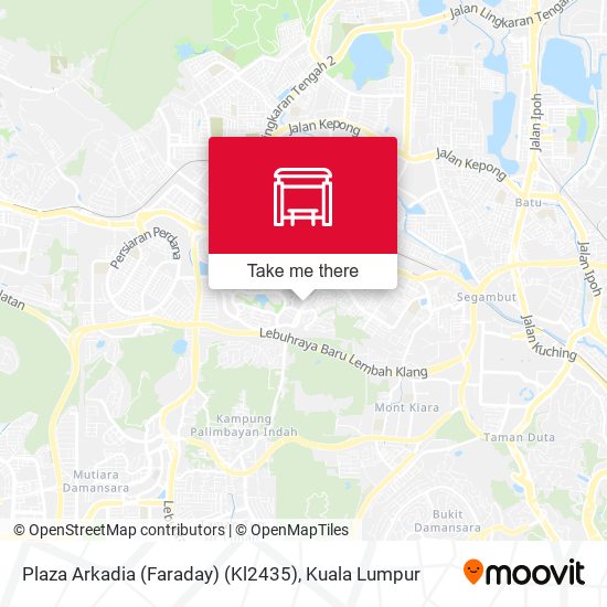 Plaza Arkadia (Faraday) (Kl2435) map