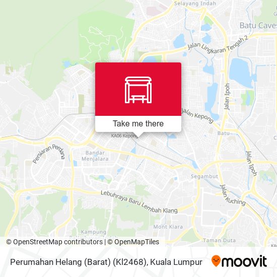 Perumahan Helang (Barat) (Kl2468) map