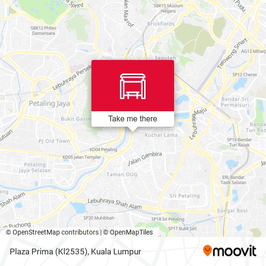 Peta Plaza Prima (Kl2535)