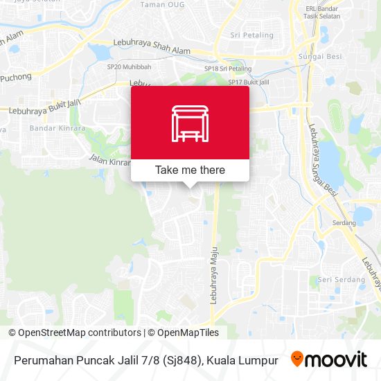 Perumahan Puncak Jalil 7 / 8 (Sj848) map